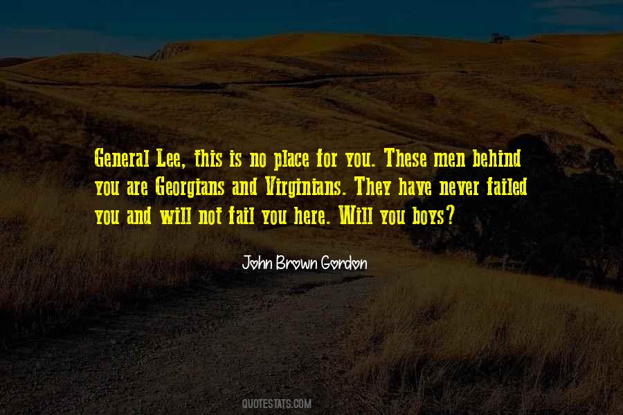 General John B Gordon Quotes #687770