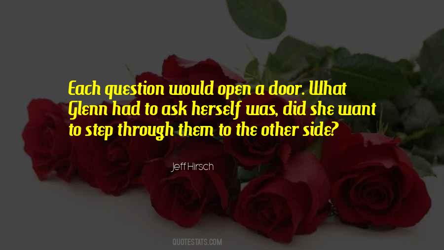 Open A Door Quotes #1589885