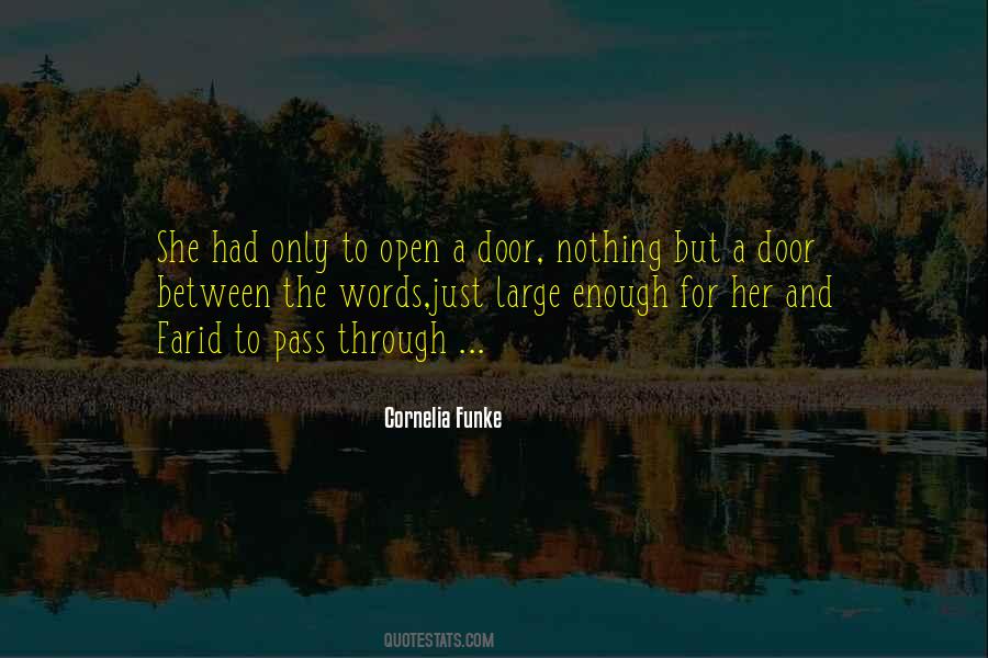 Open A Door Quotes #453555