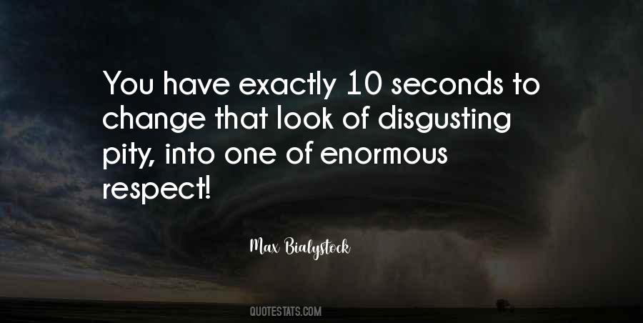 10 Seconds Quotes #260600