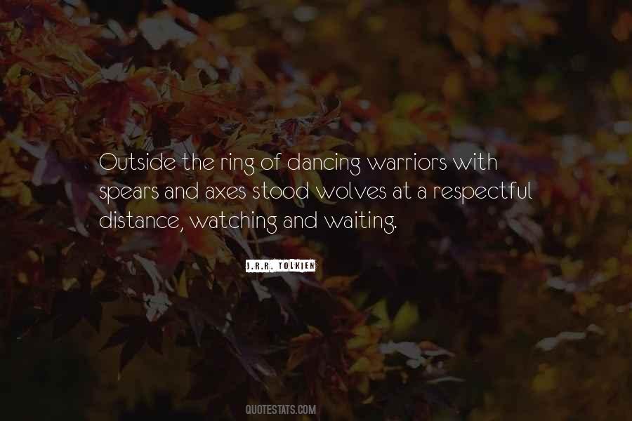 Watching From A Distance Quotes #1767462