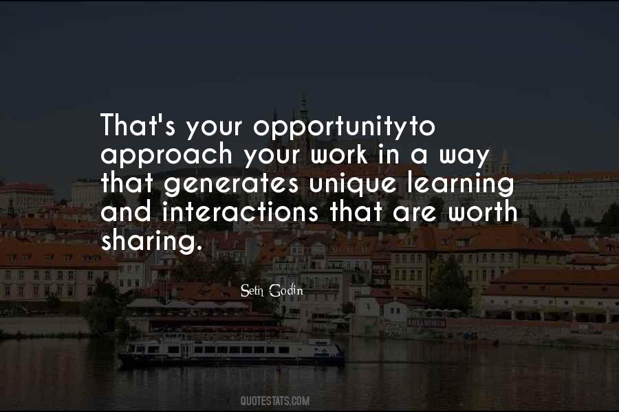 Your Opportunity Quotes #1151014