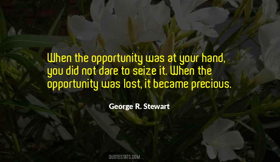 Your Opportunity Quotes #255581