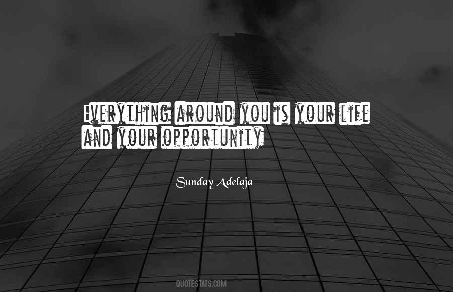 Your Opportunity Quotes #827248