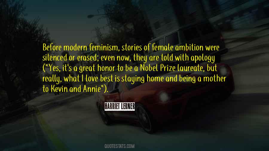 Feminism Best Quotes #1821950