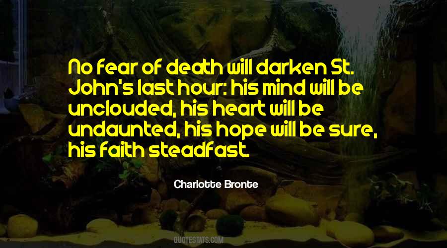 Death Faith Quotes #417337