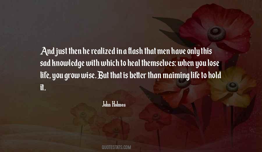 Sad Wise Quotes #1039924
