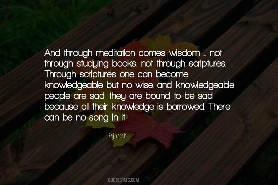 Sad Wise Quotes #1729894