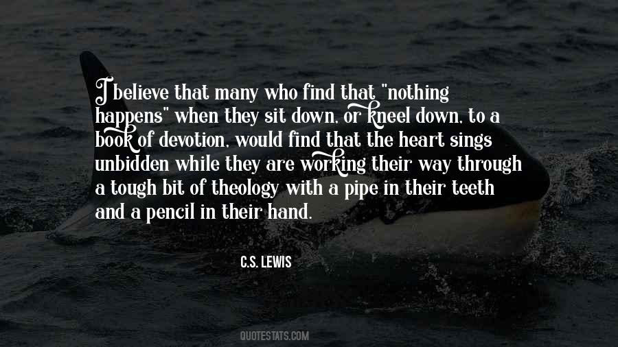 Study Of Theology Quotes #1431733