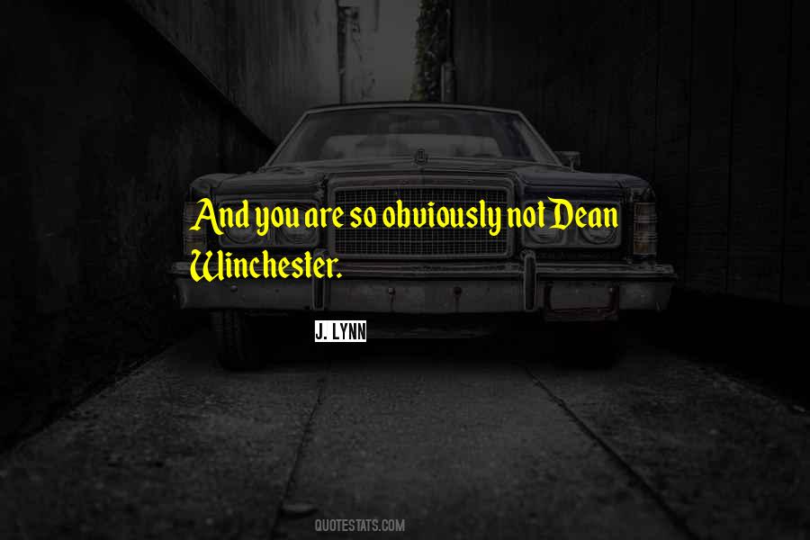 Best Dean Winchester Quotes #841059