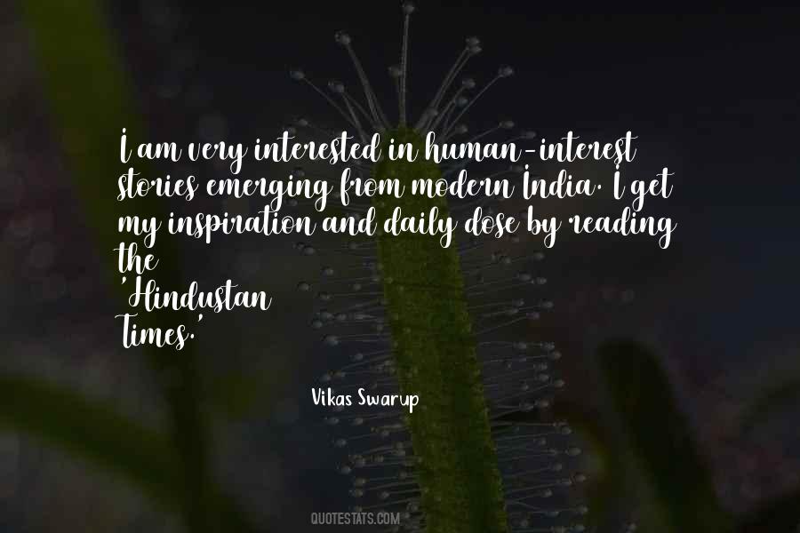 Q And A Vikas Swarup Quotes #876390