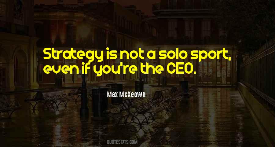 Sports Strategy Quotes #127137