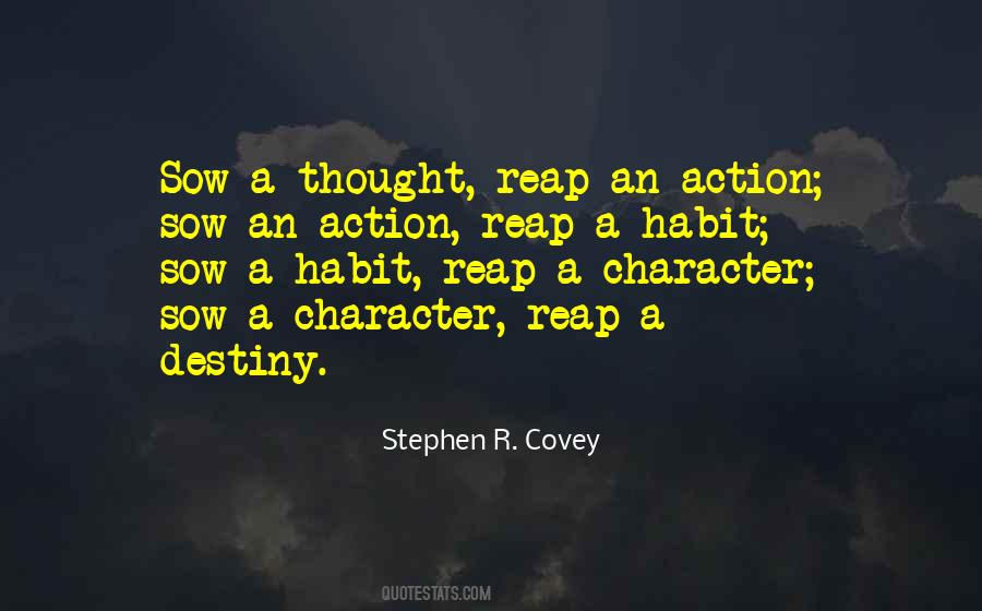 You Shall Reap What You Sow Quotes #1263452