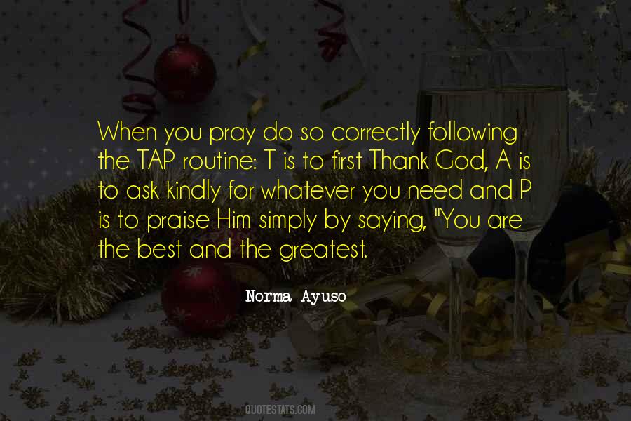 Pray For God Quotes #309441