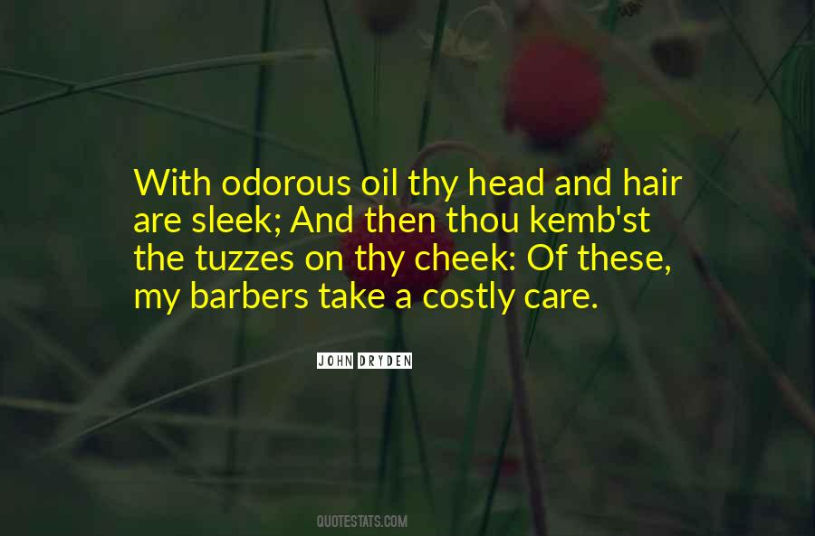 Hair Oil Quotes #1174610