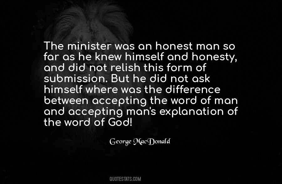All A Man Has Is His Word Quotes #96450