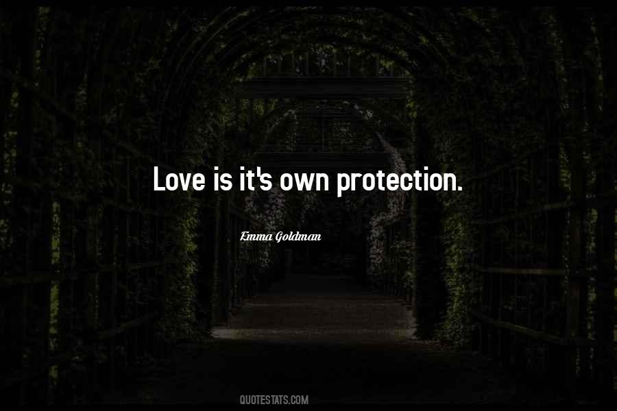 Love Protection Quotes #782044