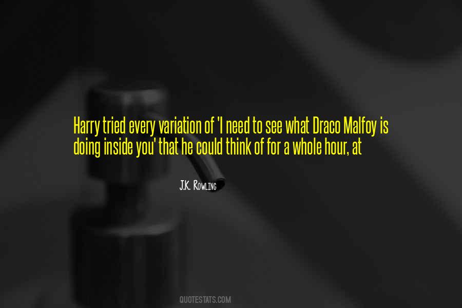 Best Draco Malfoy Quotes #461821