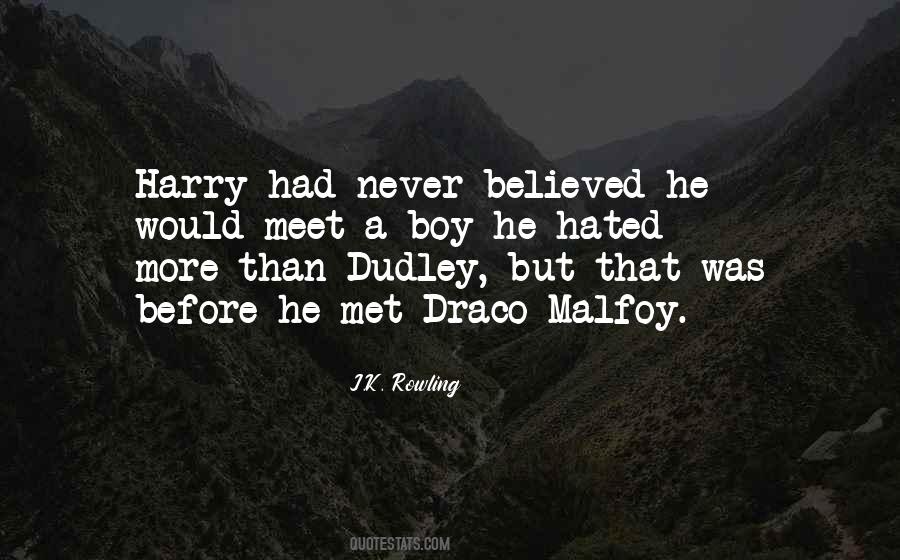 Best Draco Malfoy Quotes #642646