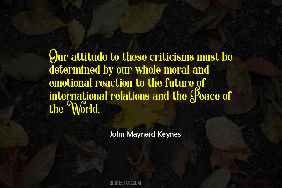 Attitude Peace Quotes #279293