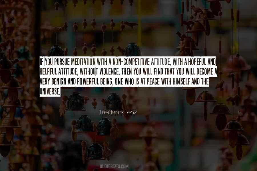 Attitude Peace Quotes #460136