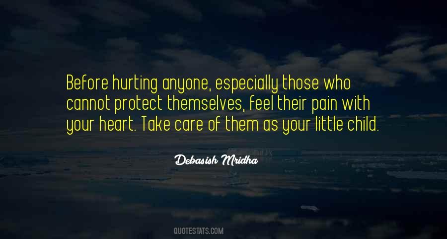 Hurting Child Quotes #1692347