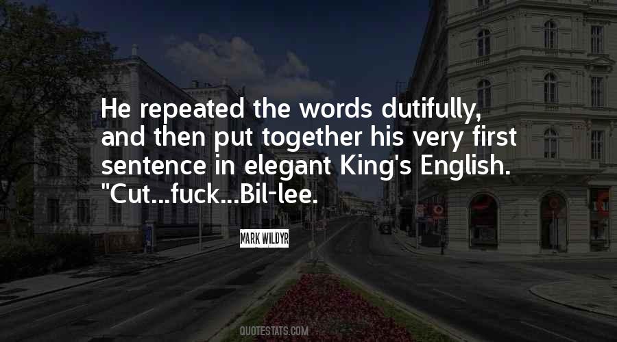 English King Quotes #1133233