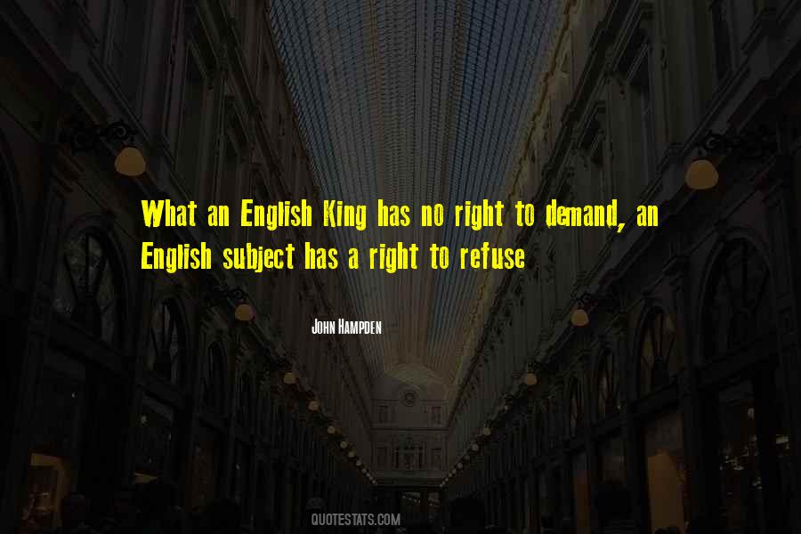 English King Quotes #1158540