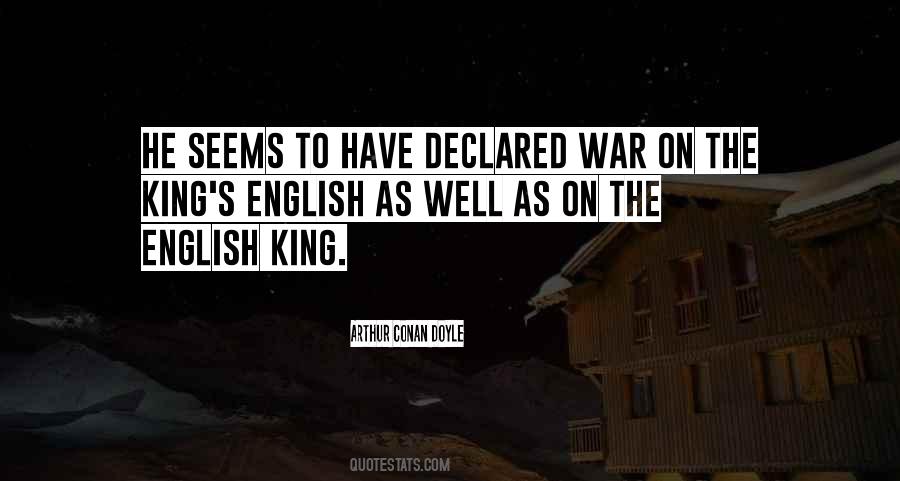 English King Quotes #1826735