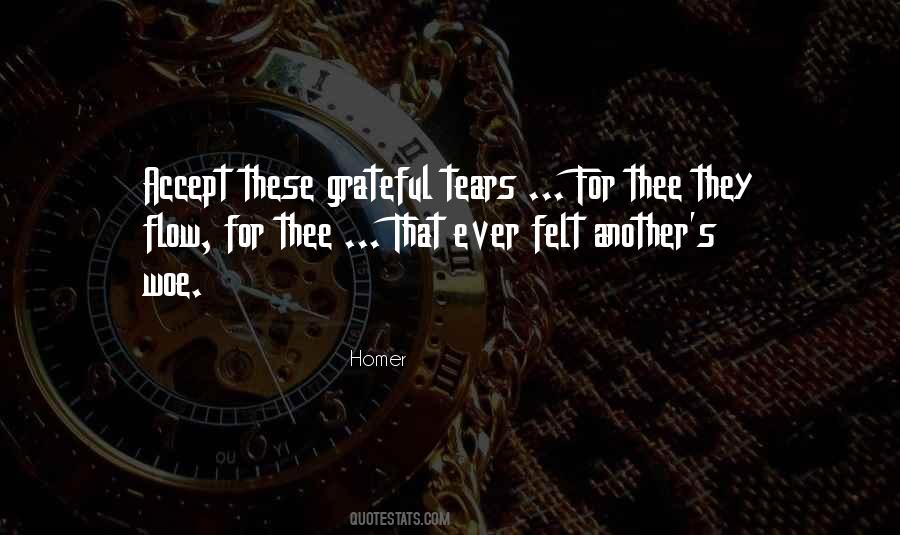 Tears Flow Quotes #597784