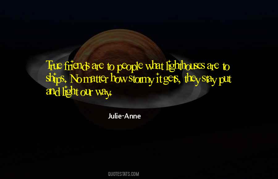 Friends Light Quotes #3970