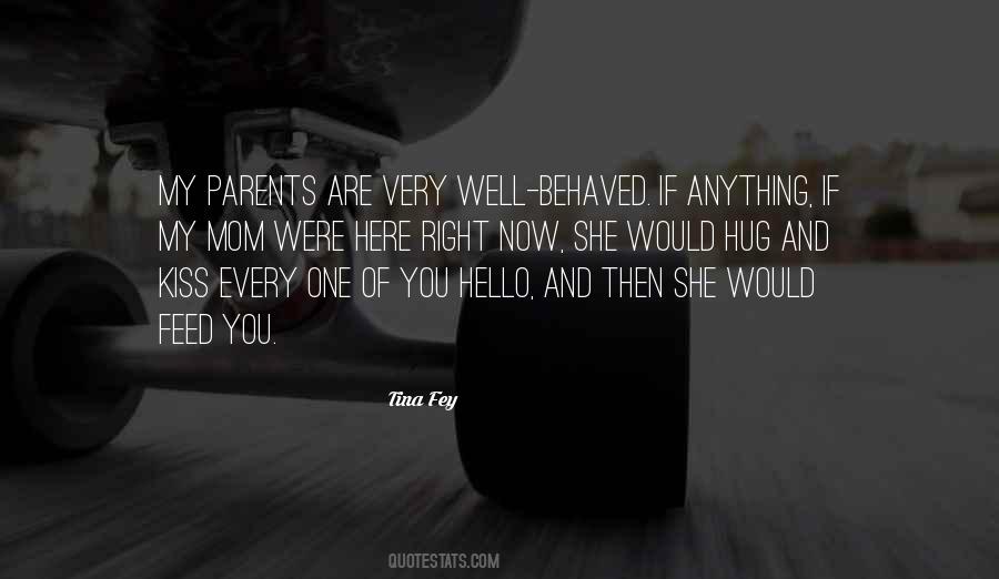 Parents Hug Quotes #732627