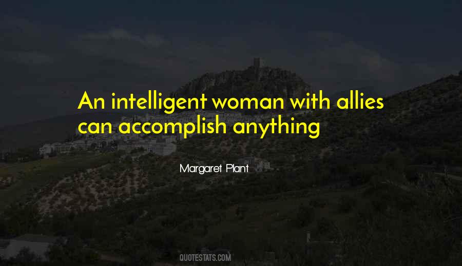 Quotes About Intelligent Woman #1020511