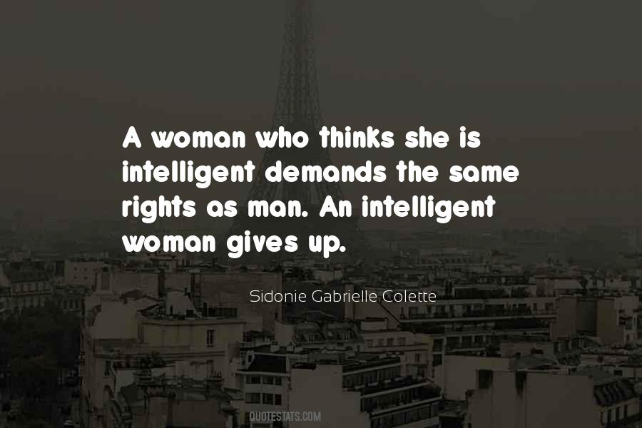 Quotes About Intelligent Woman #1174338
