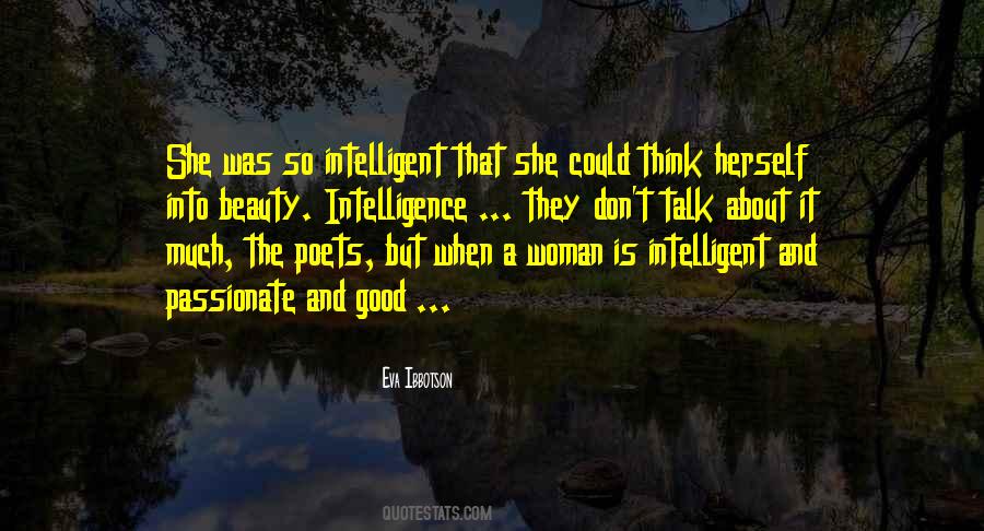 Quotes About Intelligent Woman #31905