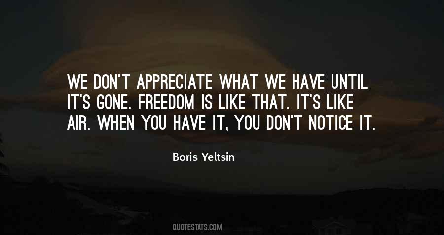 Until It Is Gone Quotes #72695
