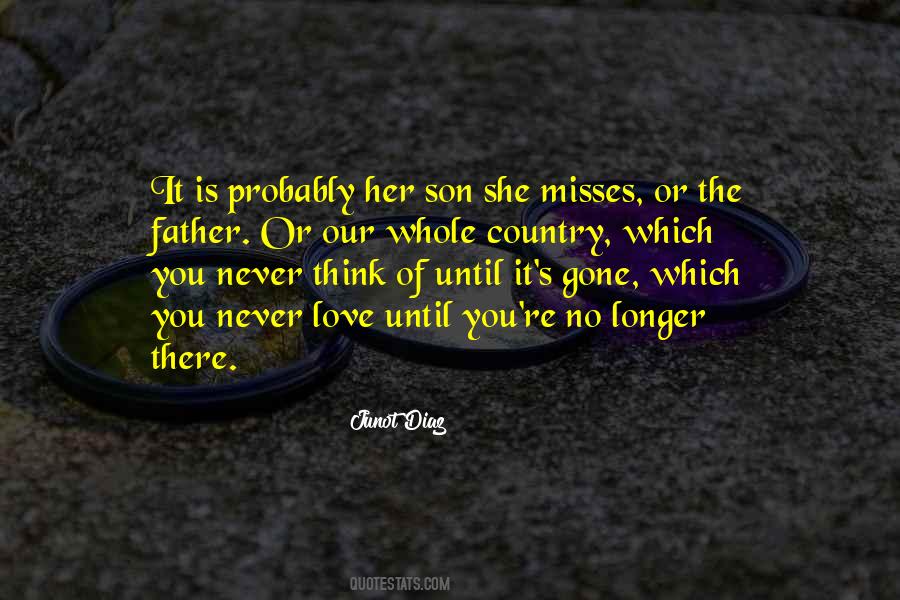 Until It Is Gone Quotes #84640
