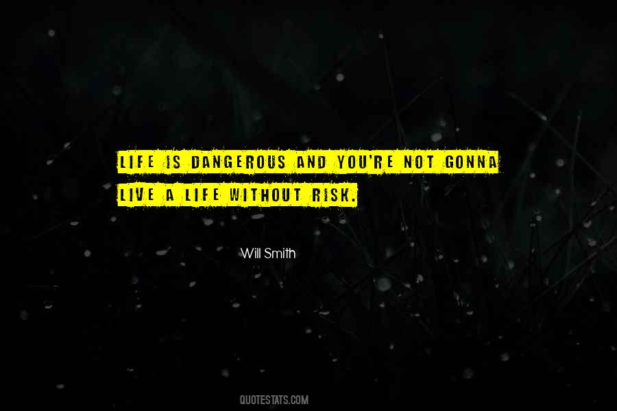 Life Risk Quotes #898256