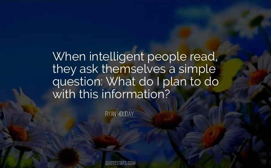 Quotes About Intelligent People #949849