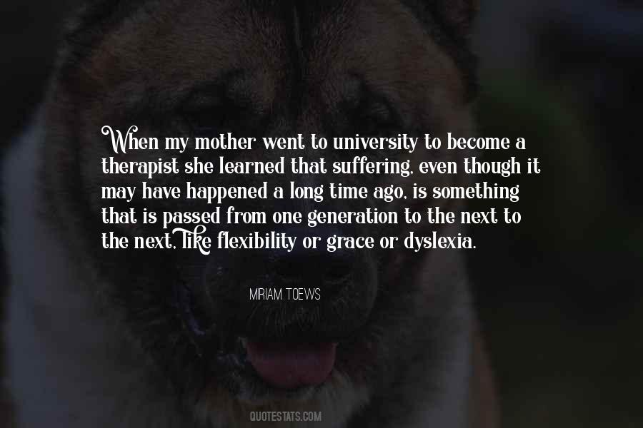 Mother Generation Quotes #1085315