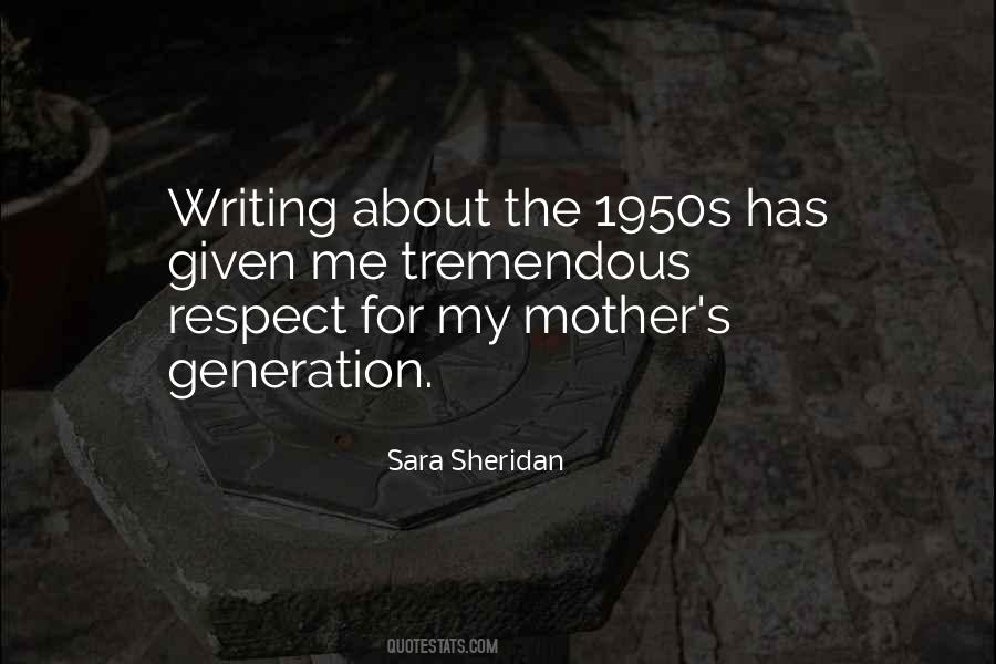 Mother Generation Quotes #1192525
