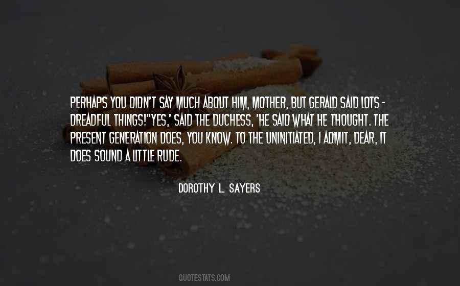 Mother Generation Quotes #68399