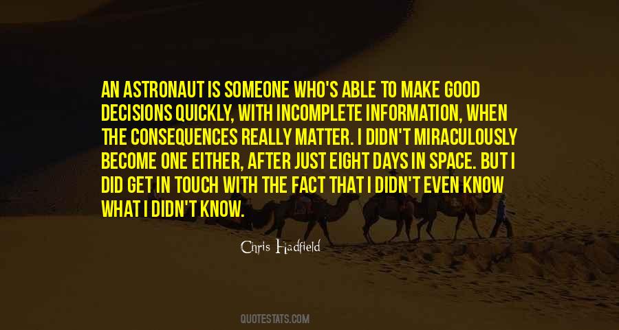 Space Astronaut Quotes #1591111