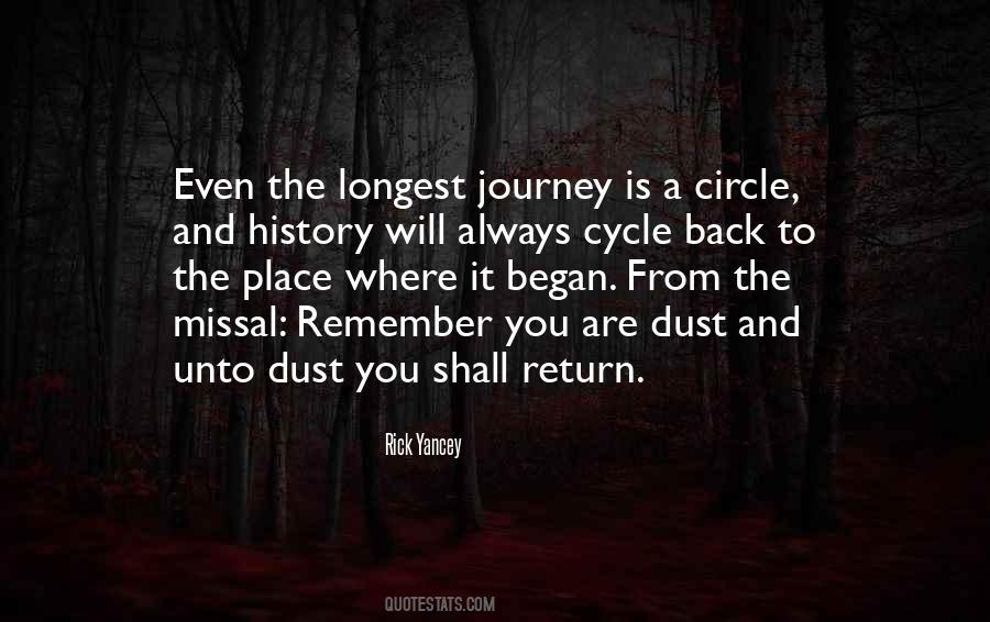 Circle Back Quotes #724822