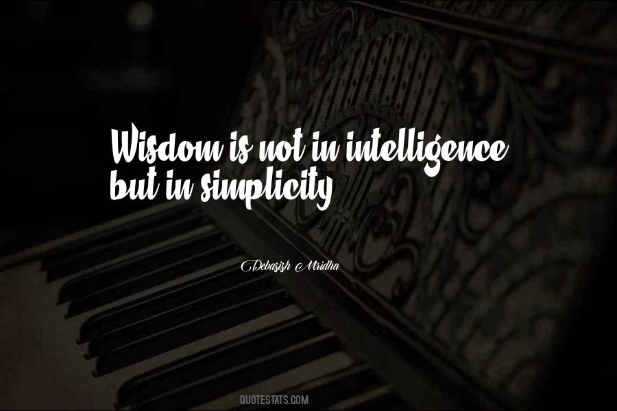 Simplicity Philosophy Quotes #1129469