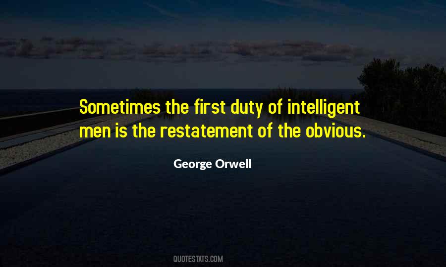 Quotes About Intelligent Men #823948