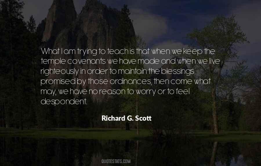No Reason To Worry Quotes #865261
