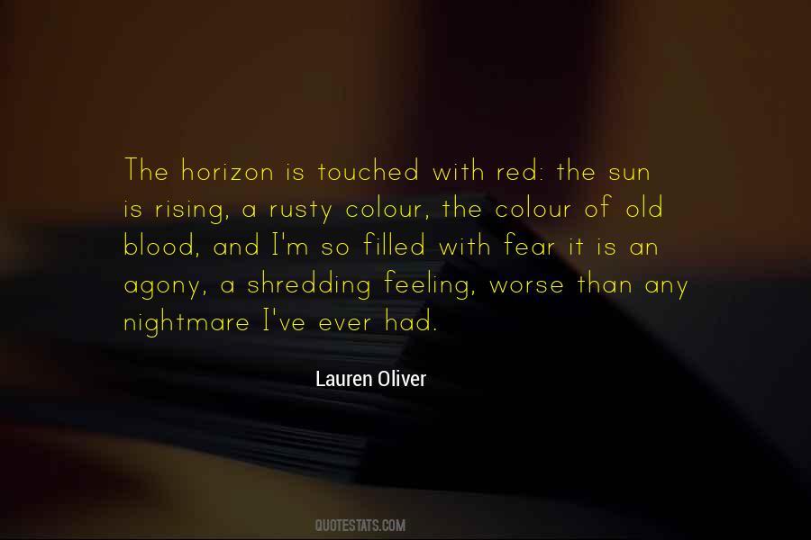 Red Is The Colour Of Quotes #1417298