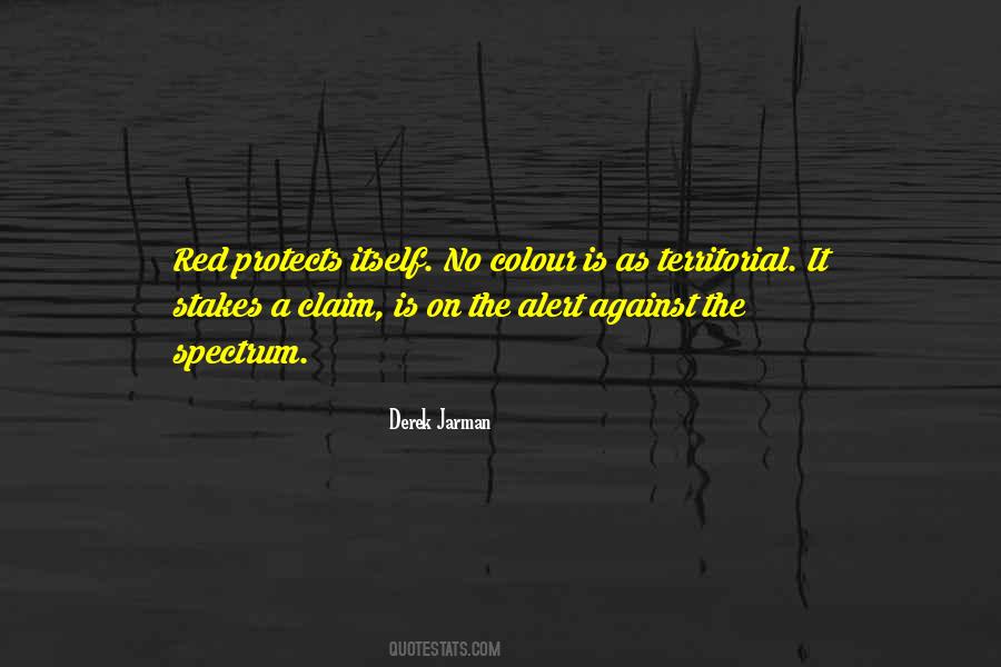 Red Is The Colour Of Quotes #667436