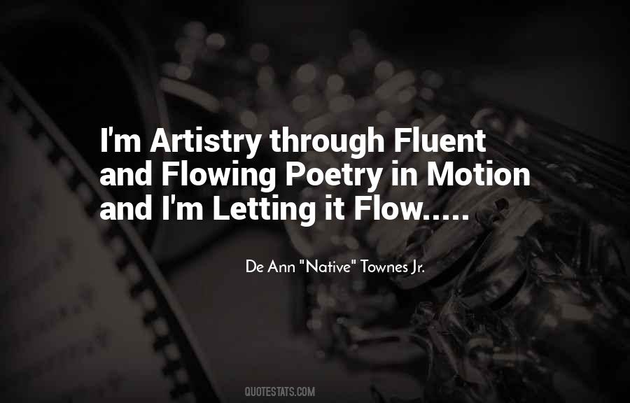 Quotes About Letting It Flow #502008